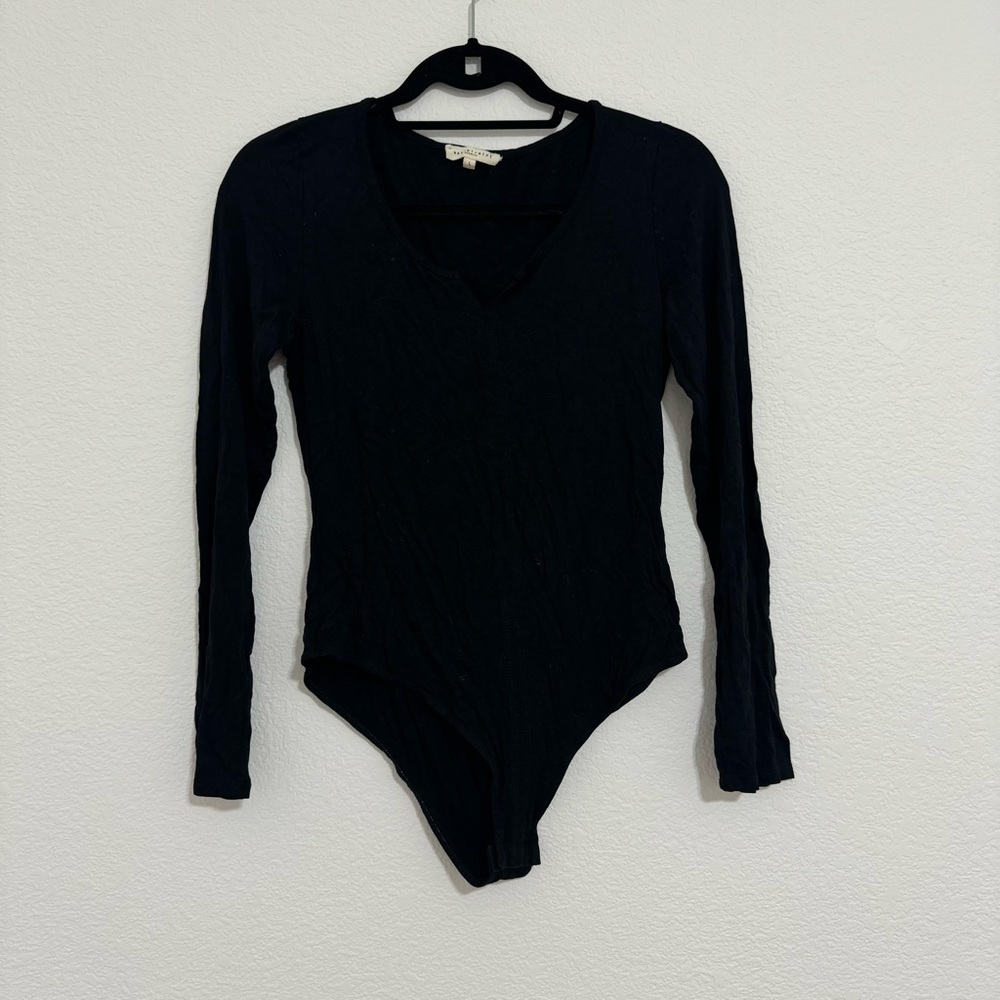 Wasabi + Mint Black Bodysuit